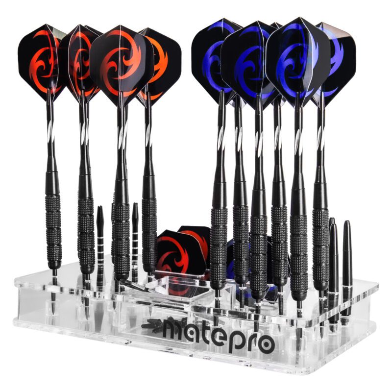 Zestaw 12 rzutek do darta sizalowego Matepro Twister ZRS12-001 - obrazek 4