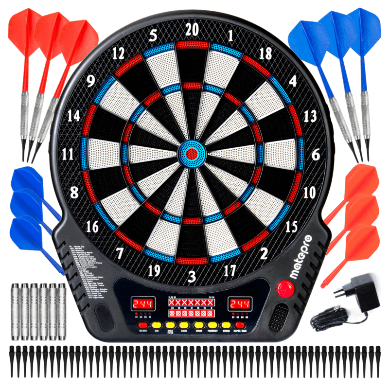 TARCZA ELEKTRONICZNA MATEPRO CRICKET NA BATERIE I ZASILACZ