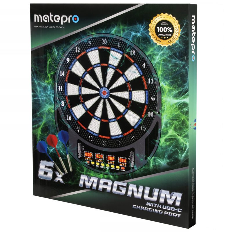 TARCZA ELEKTRONICZNA MATEPRO MAGNUM NA BATERIE I ZASILACZ - obrazek 7