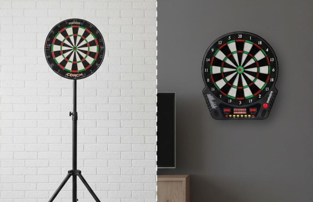 Stojak czy montaż na ścianie tarczy do darta